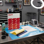 Folhas Papel Hectográfico 100fls Decalque Estencil Tattoo - Imagem 5