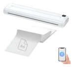 Impressora Térmica Papel A4 Portátil Bluetooth + 100 Folhas Branco 127/220v - Imagem 5