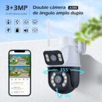 Câmera De Segurança A28b Wi-fi Smart Camera Dupla 3mp Icsee - Imagem 4