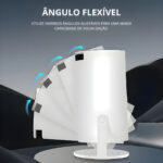 Projetor Interestelar Hy300 Mini Branco Netflix Wi-fi Branco - Imagem 4