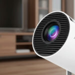 Projetor Interestelar Hy300 Mini Branco Netflix Wi-fi Branco - Imagem 6