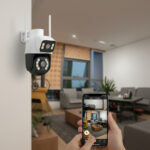 Câmera De Segurança A28b Wi-fi Smart Camera Dupla 3mp Icsee - Imagem 8