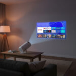 Projetor Interestelar Hy300 Mini Branco Netflix Wi-fi Branco - Imagem 7